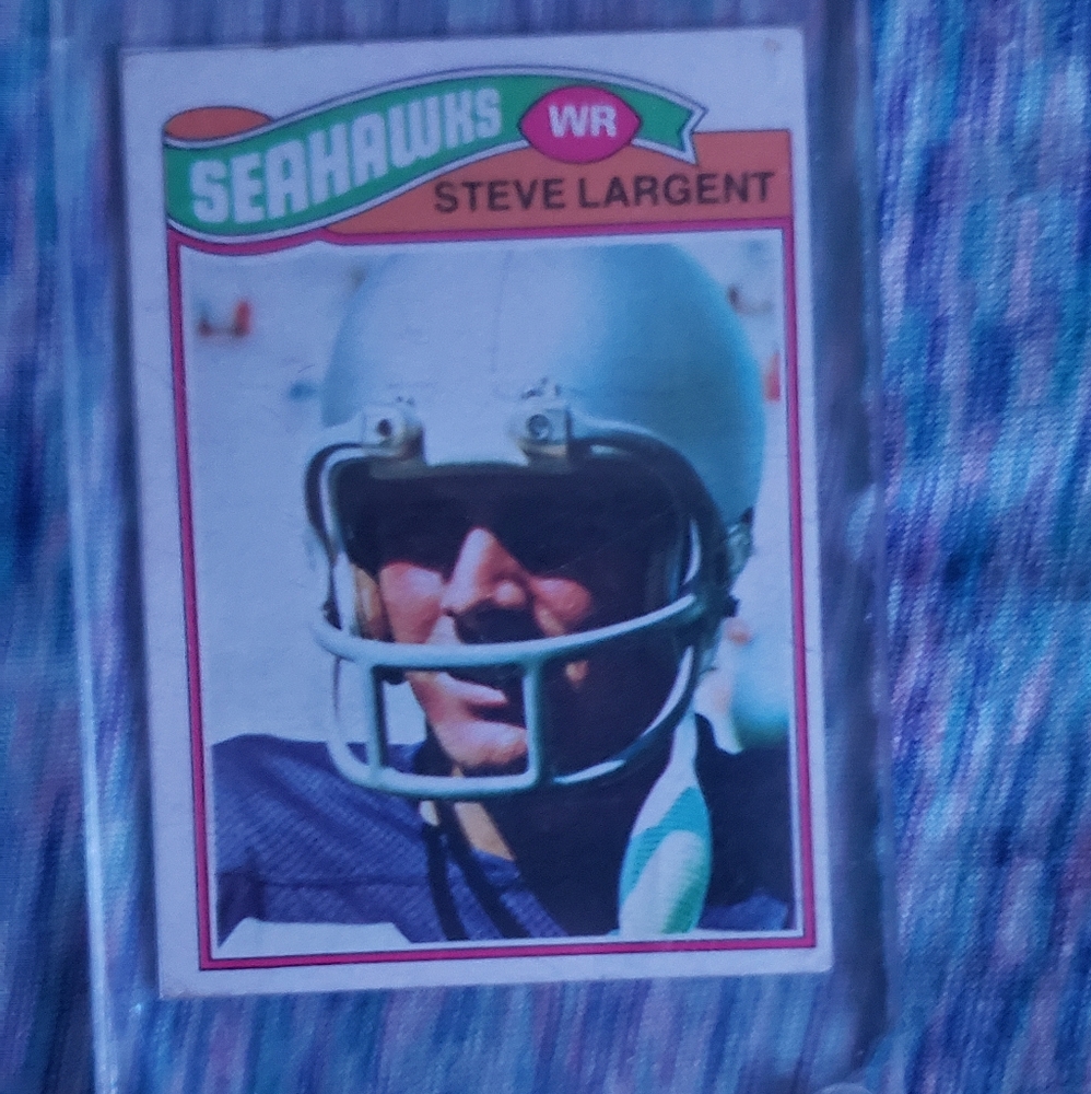 STeve largent rookie card